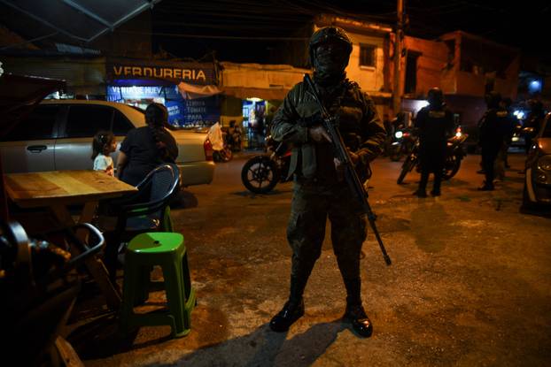 Guatemala enforces state of siege as police patrols intensify after gang attacks, in Guatemala City