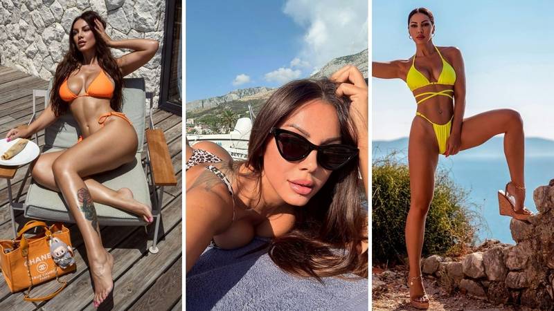 FOTO Njena seksi ljetna izdanja: Žanamari baš voli minijaturne bikinije, a evo kako joj stoje