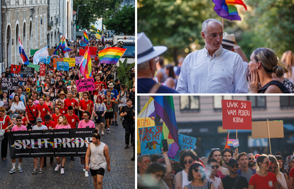 FOTO Povorka ponosa u Splitu: 'Grad mora biti tolerantniji'