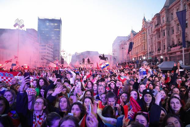 Zagreb: Svečani doček rukometaša nakon osvojenog srebra na Svjetskom prvenstvu