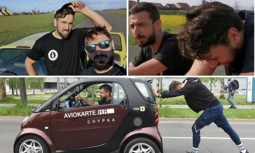 Po novi rekord: Lubenjak će s prijateljem gurati auto 24 sata