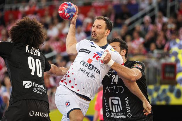 Zagreb: IHF Svjetsko rukometno prvenstvo 2025., Egipat - Hrvatska