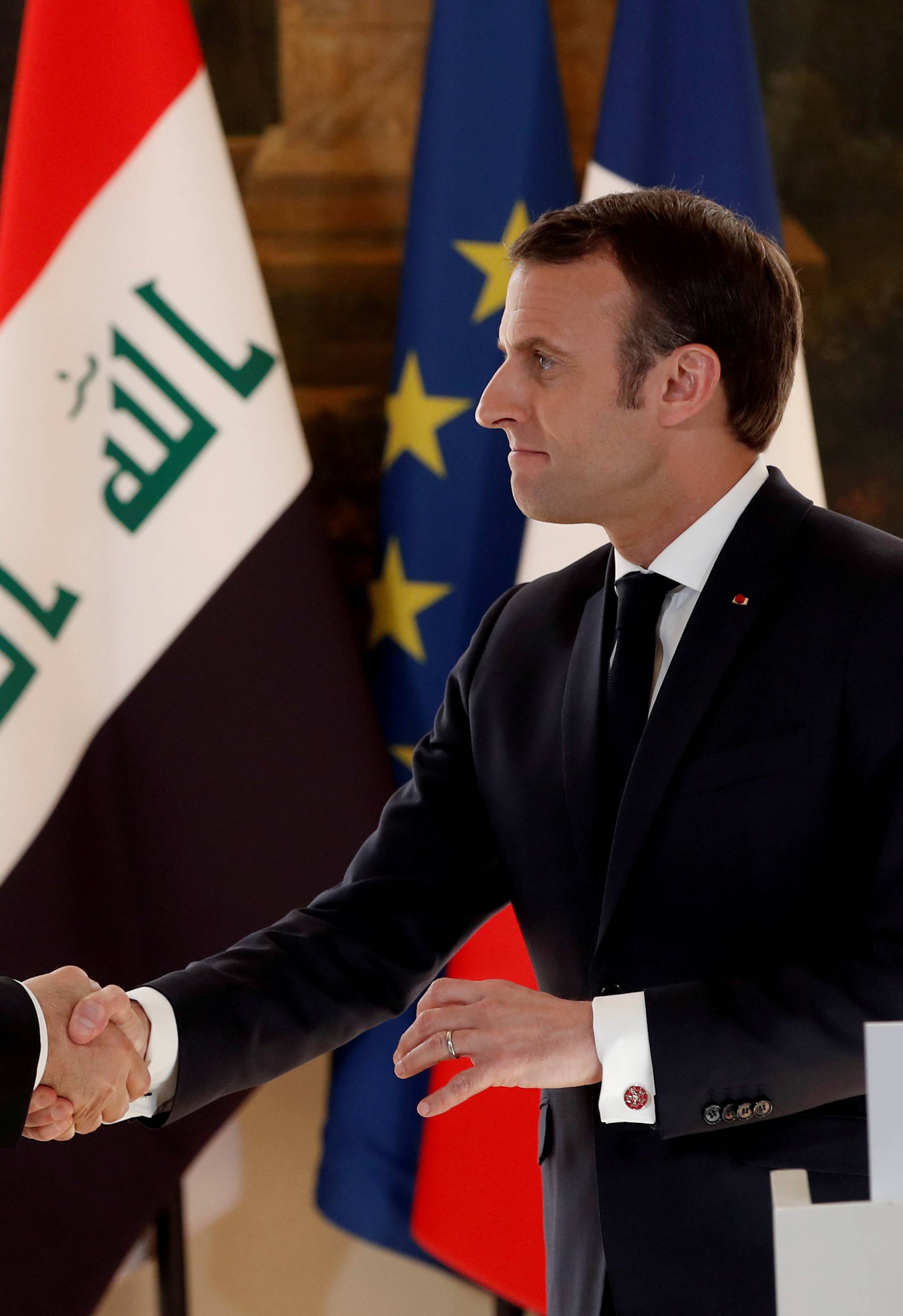 Macron i irački predsjednik izbjegavaju eskalaciju tenzija