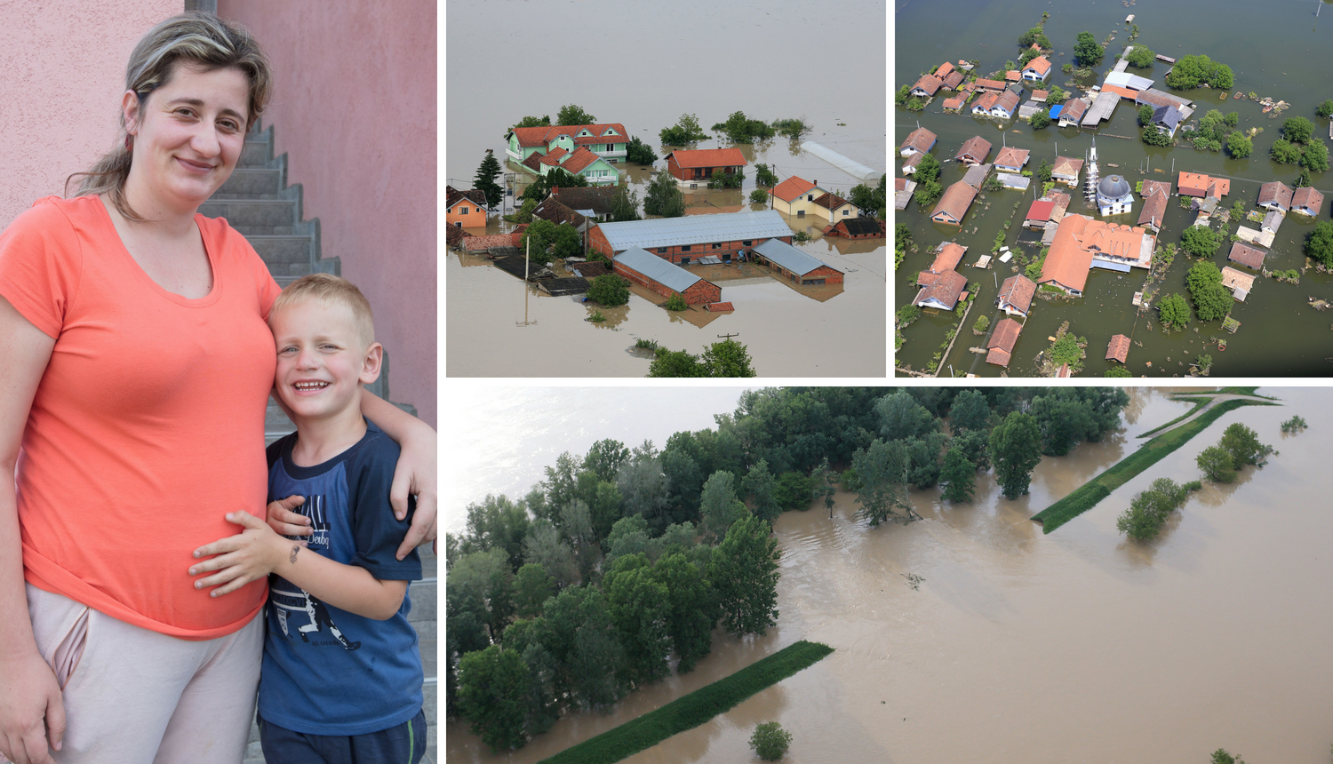 'Bila sam u šoku zbog poplave. Skoro sam se porodila na ulici'