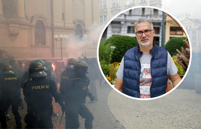 Hrvati iz Praga o neredima: 'Bilo je puno huligana, pilo se na litre i gađalo policajce'