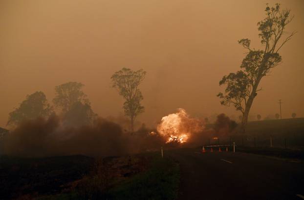 FILE PHOTO: Bushfires in New South Wales