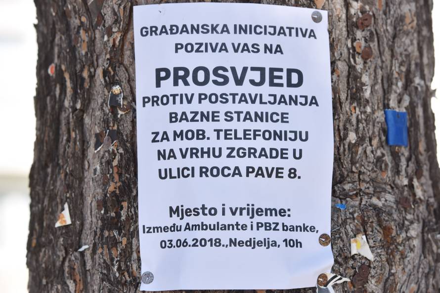 Odustali od bazne stanice na zgradi u centru grada Vodica