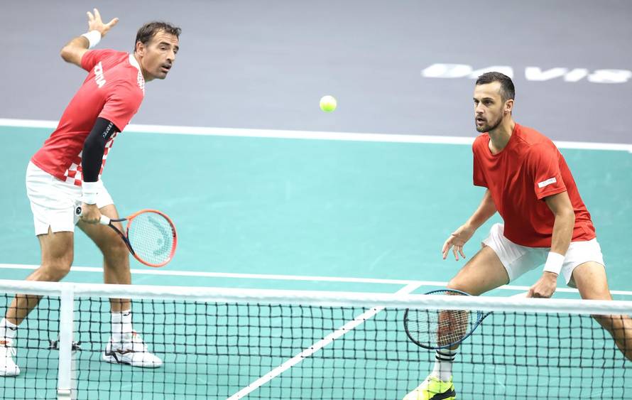 Split: Skupina D Davis Cupa, Hrvatska - SAD, Dodig/Pavić - Krajicek/Ram
