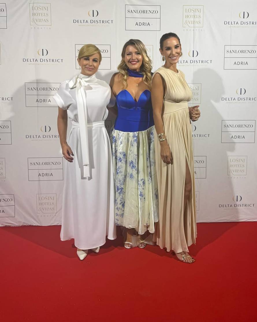 Kolinda uživa s društvom na luksuznoj jahti na Jadranu: 'Najljepše djevojke su stigle'