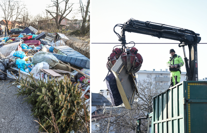Divlji deponiji otpada u Zagrebu očistili nakon upita 24sata: 'Pod prozore nam ostavljaju smeće'