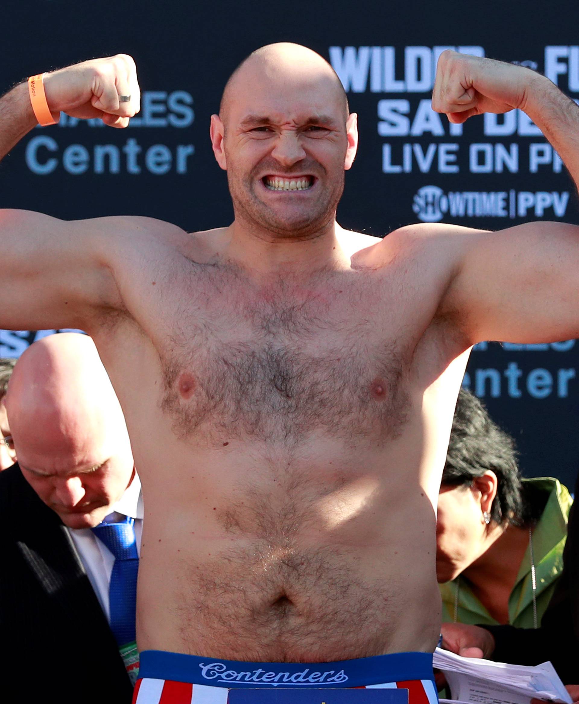 Deontay Wilder & Tyson Fury Weigh-In