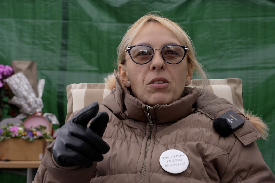 Dijana Hrka za 24sata: 'Zarađuju na mukama naše djece. Vučić mora pasti'