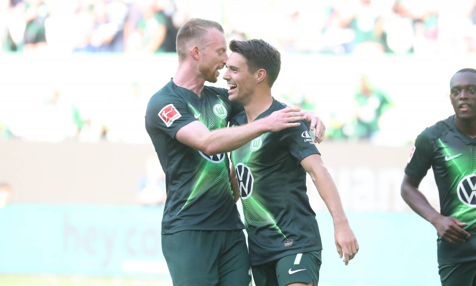 firo: 31.08.2019 Football, 2019/2020 1.Bundesliga VfL Wolfsburg - SC Paderborn