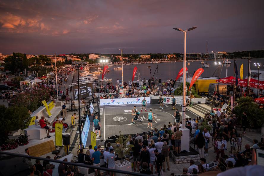 Novalja - Turnir 3x3 u Novalji Finale. 