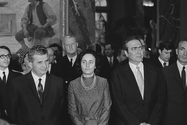 Nicolae Ceausescu besucht Sud Aviation / Foto 1970