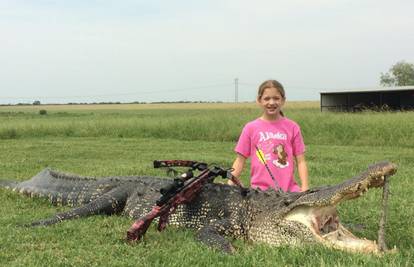 Ne poznaje strah: Djevojčica (10) ubila divovskog aligatora