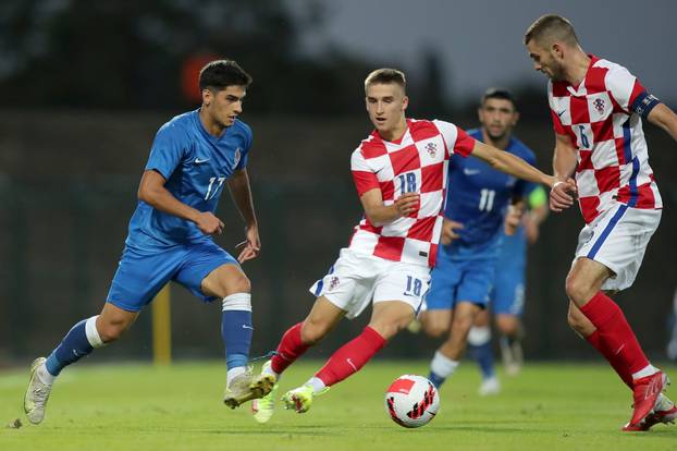 Velika Gorica: Kvalifikacije za U21 Europsko prvenstvo, Hrvatska Azerbajdžan