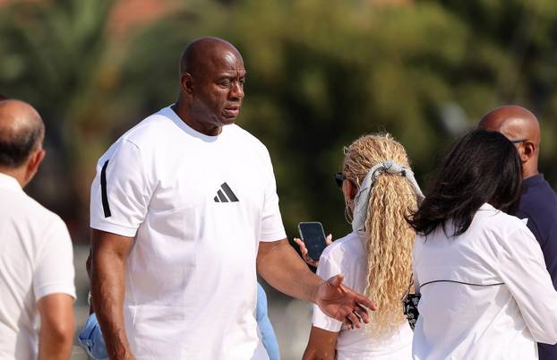 Trogir: Magic Johnson prošetao po rivi s prijateljima