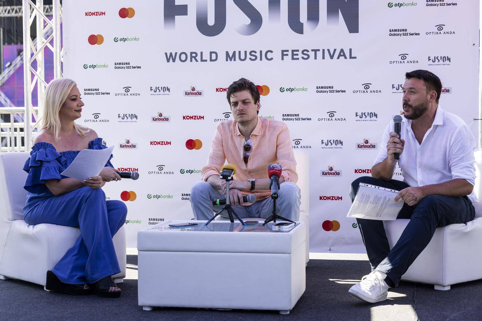 Split: Konferencija za medije povodom Fusion festivala