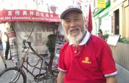 Obožava Igre: Kinez je rikšom prešao 60.000 km do Londona 