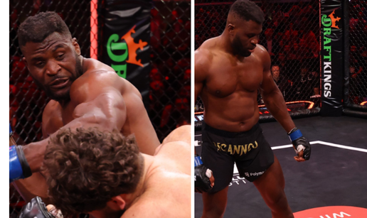 VIDEO Ngannou se vratio u ring i potpuno rasturio nokautom!