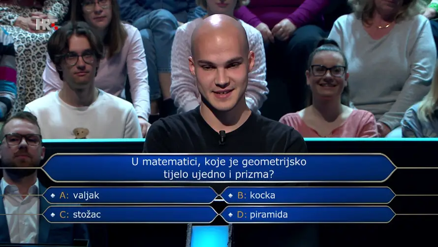 Željka je u 'Milijunašu' odustala na 13. pitanju i osvojila 18.000 eura. Znate li vi točan odgovor?