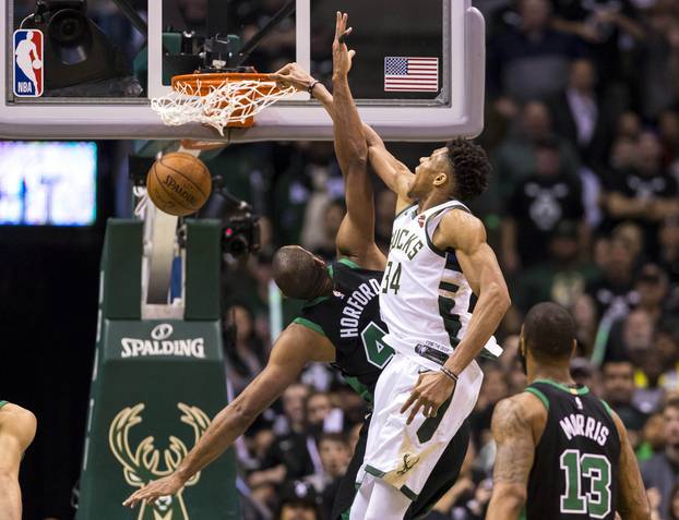 NBA: Playoffs-Boston Celtics at Milwaukee Bucks