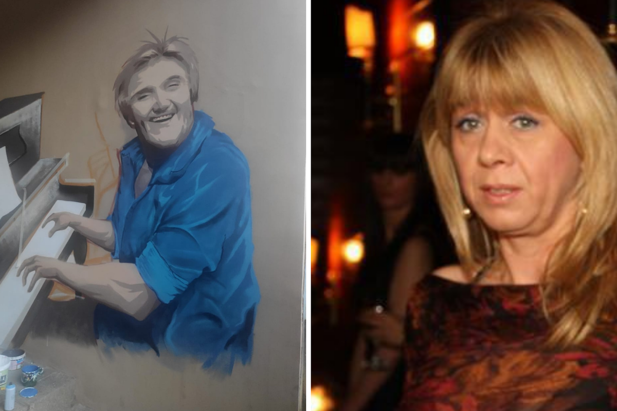 Snježana Dujmić: 'Unakazili su Rajkov mural, nacrtali su muško spolovilo na tipkama klavira...'