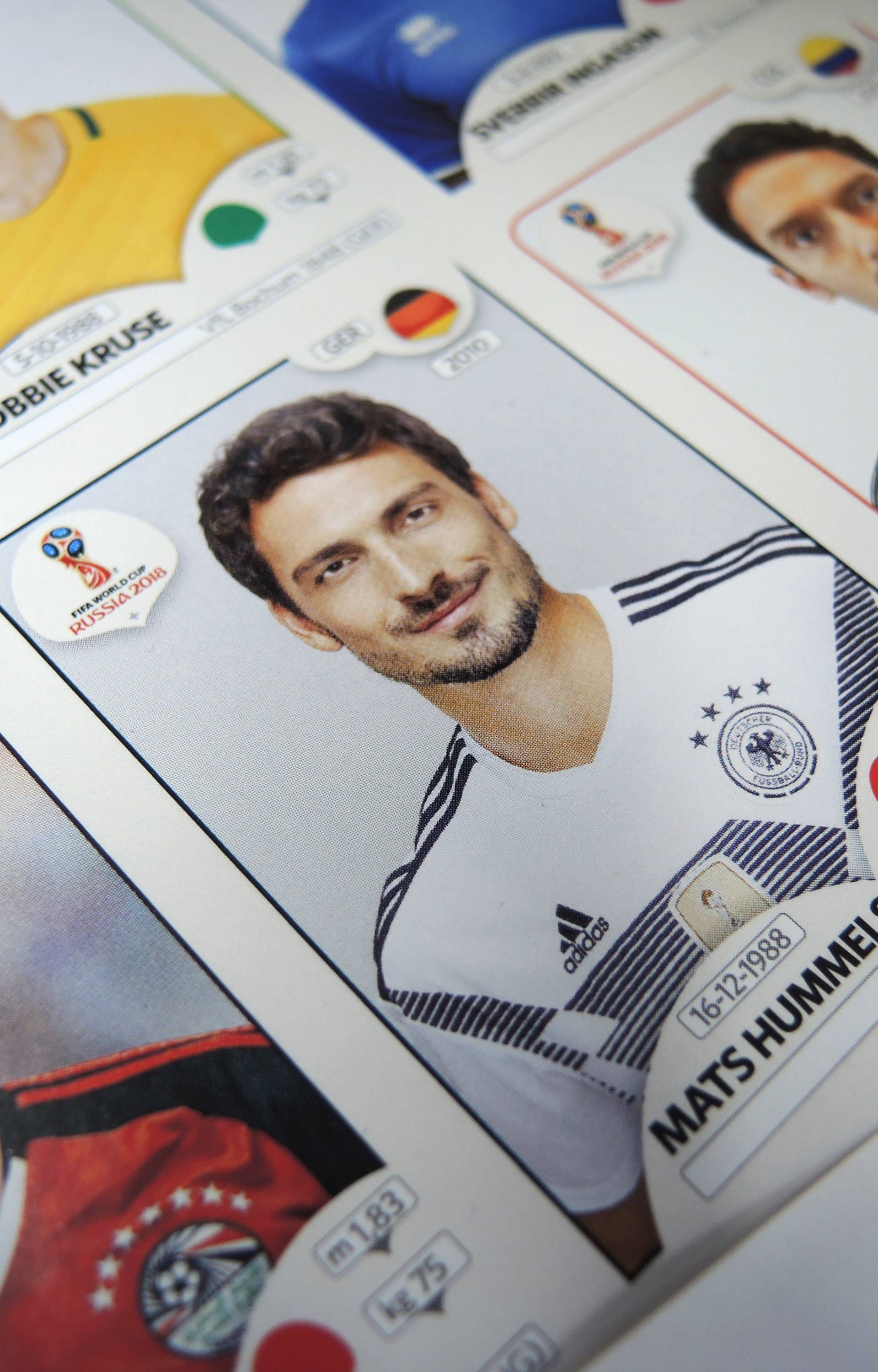 Panini stickers for World Cup in Russia