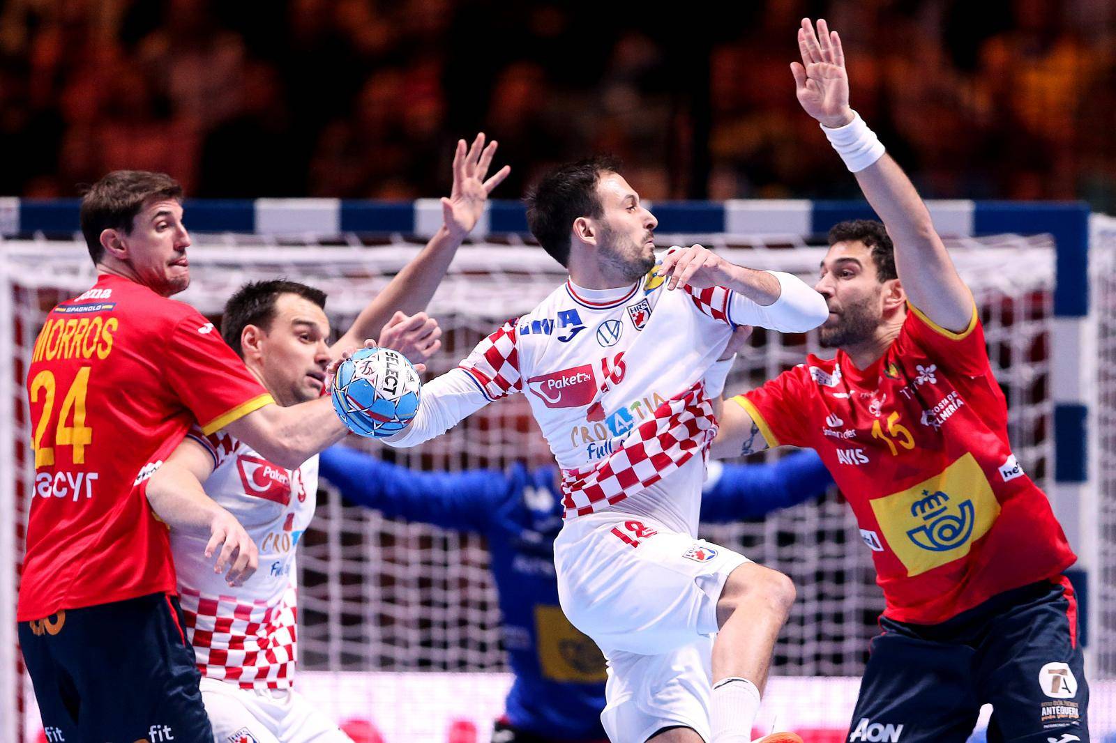 Stockholm: Hrvatska i Španjolska u utakmici finala Europskog prvenstva u rukometu