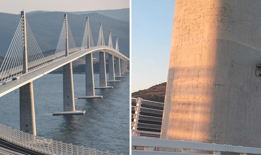 PELJE&Scaron;KI MOST IDE U SANACIJU Pukotine &cacute;e uklanjati Kinezi, a evo do kada &cacute;e trajati radovi!