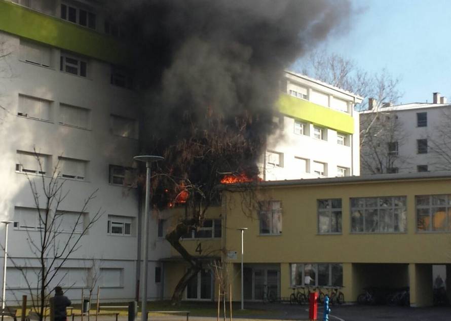 Požar u studentskom domu, u metežu je stradala prolaznica