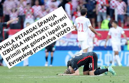 Regionalni mediji o Hrvatskoj: Vatreni izbušeni, pukla petarda!