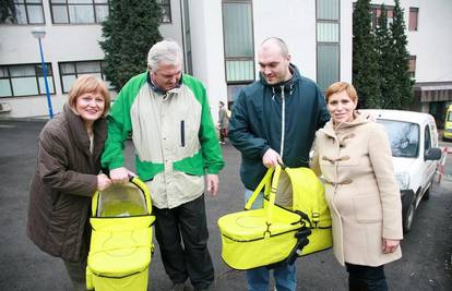 Dorotea Lazanin Jelenc je kući odvela svoje blizance