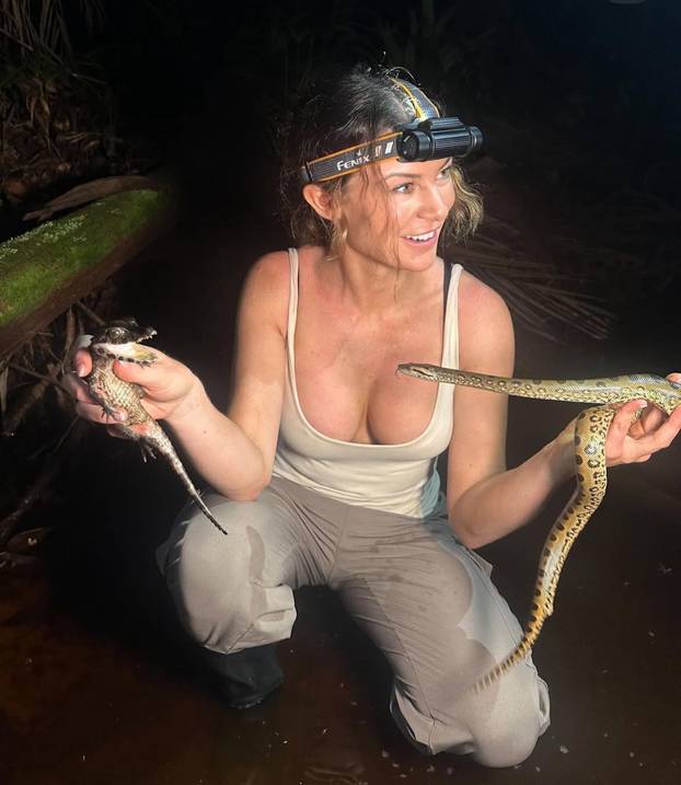 FOTO Zovu je najzgodnijom i najhrabrijom znanstvenicom: 'Ne bojim se krokodila ni zmija'