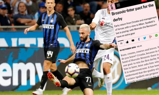 Gazzetta o Brozu: Napustio je Hrvatsku - želi slaviti u derbiju