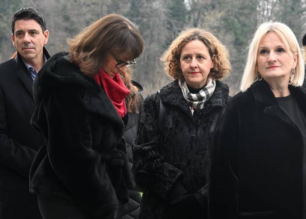 Zagreb: Sprovod violinista Tonka Ninića na Mirogoju