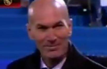 Blam Madrid: Zidaneov mučni osmijeh nakon gola govori sve