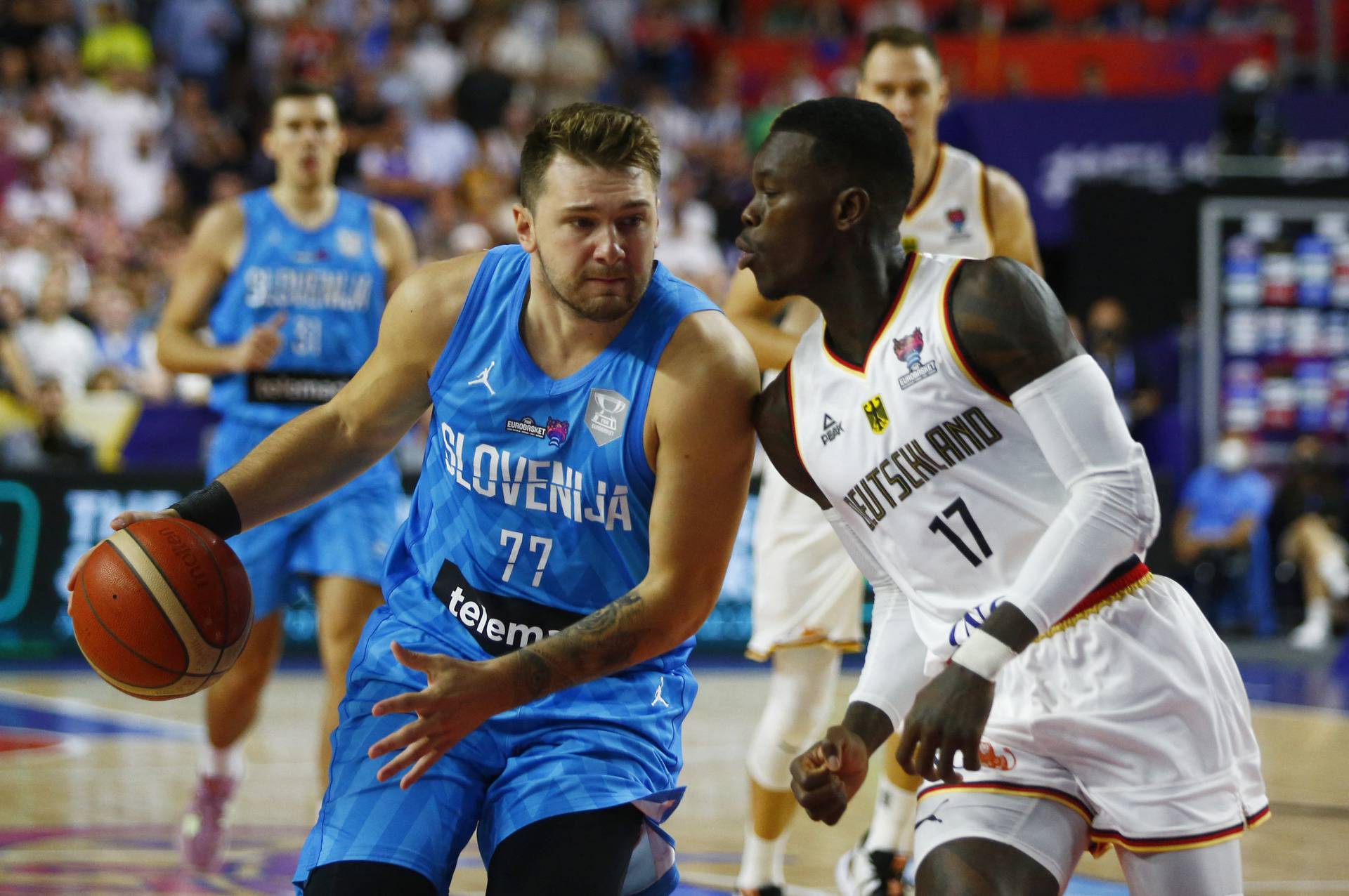 EuroBasket Championship - Group B - Germany v Slovenia