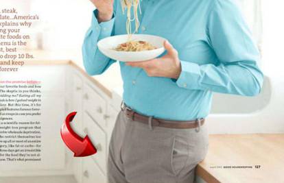 Ako je suditi po hlačama, Dr. Oza špagete su baš 'uzbudile'