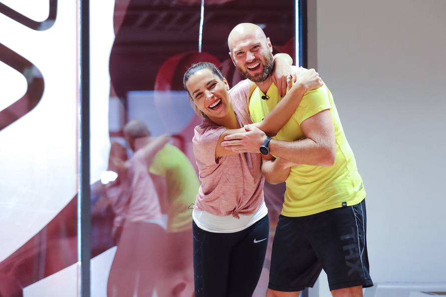 Marijana vježbala s trenerima: 'Iscijedili su me, nemam daha'