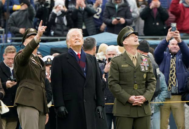 U.S. President Trump attends Army-Navy game in Baltimore