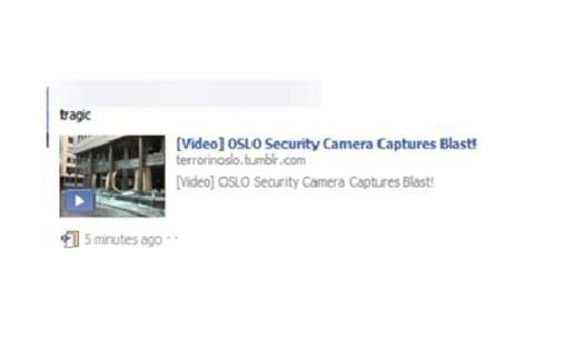 Prijevara: Facebookom se širi lažni video eksplozije iz Osla 