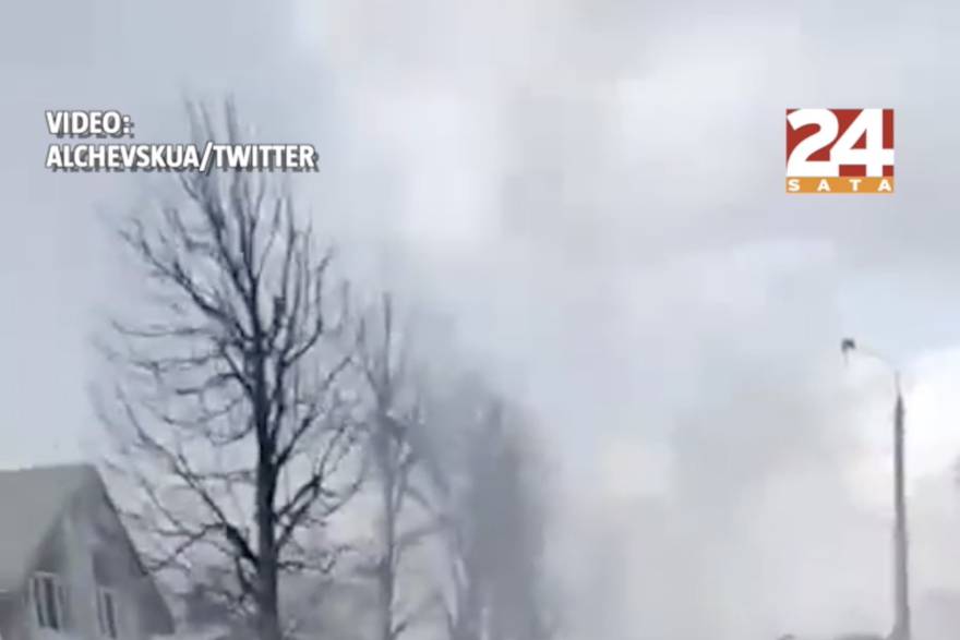 Ukrajinci razorili konvoj ruskih oklopnih vozila na rubu Kijeva