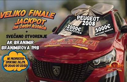 Jackpot na 4 kotača – tvoj put do Peugeot 2008!