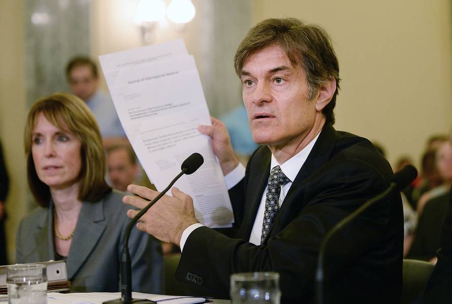 Mehmet Oz, host of the Dr. Oz Show testifies on Protecting Consumers from False and Deceptive Advertising of Weight-Loss Products - DC