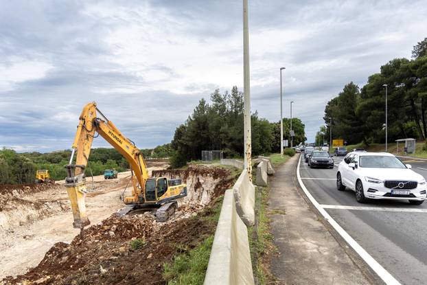 Pula: Radovi na rekonstrukciji sjevernog ulaza u Pulu