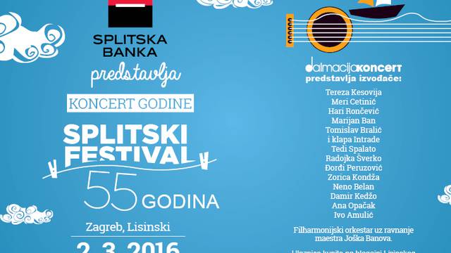 Biramo najkreativnije odgovore i vodimo te na Splitski festival