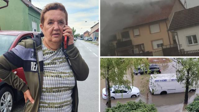 VIDEO Oluja poharala Hrvatsku: 'Pila sam kavu, a onda je grom udario u kuću. Trčala sam van'