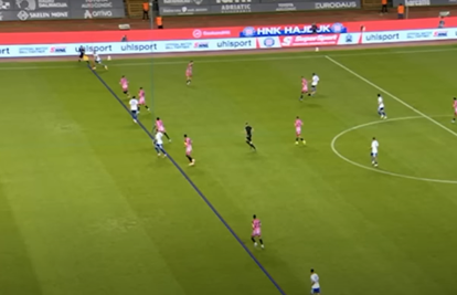 Poslušajte razgovor iz VAR sobe oko priznatog gola Hajduka: 'Po ovom je dobar, mora biti dobar'